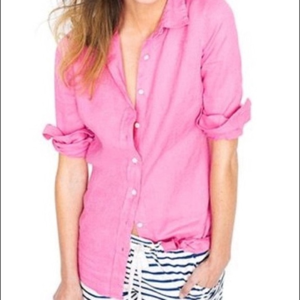 J. Crew Pink “The Perfect Shirt”